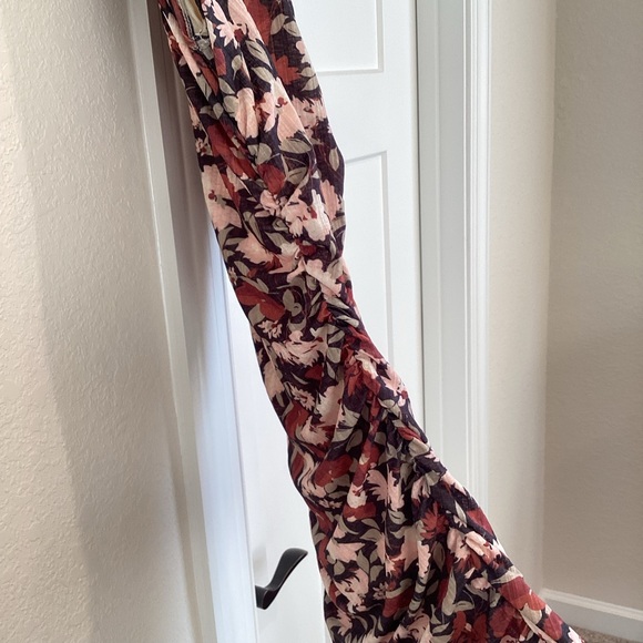 Anthropologie Sleeveless Cutout Slim Column Midi Dress Black Floral NEW Small - Picture 12 of 16